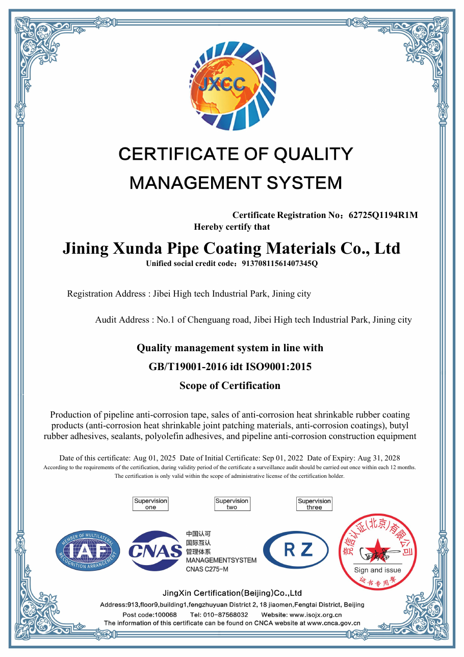 Chứng nhận ISO 9001:2015 – Hệ thống quản lý chất lượng